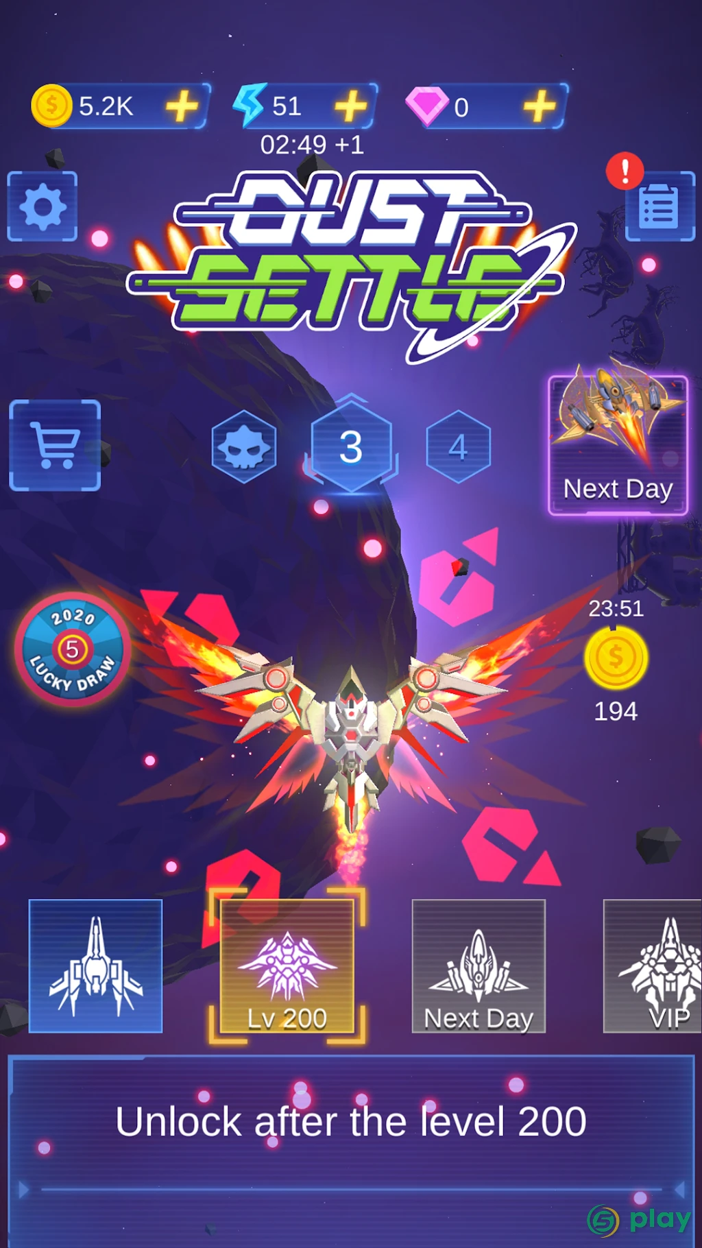 Dust Settle 3D — скриншот 1