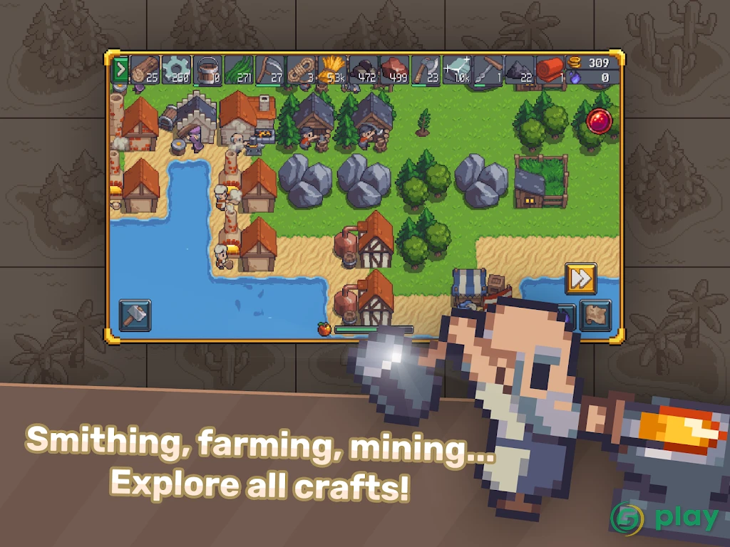 Tap Craft: Симулятор выживания в шахте — скриншот 7