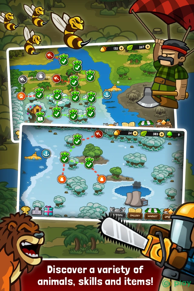 Lumberwhack: Defend the Wild — скриншот 2