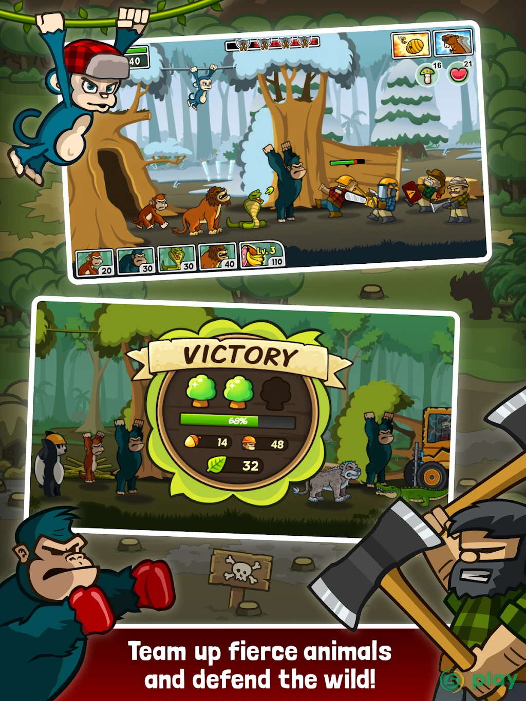 Lumberwhack: Defend the Wild — скриншот 6
