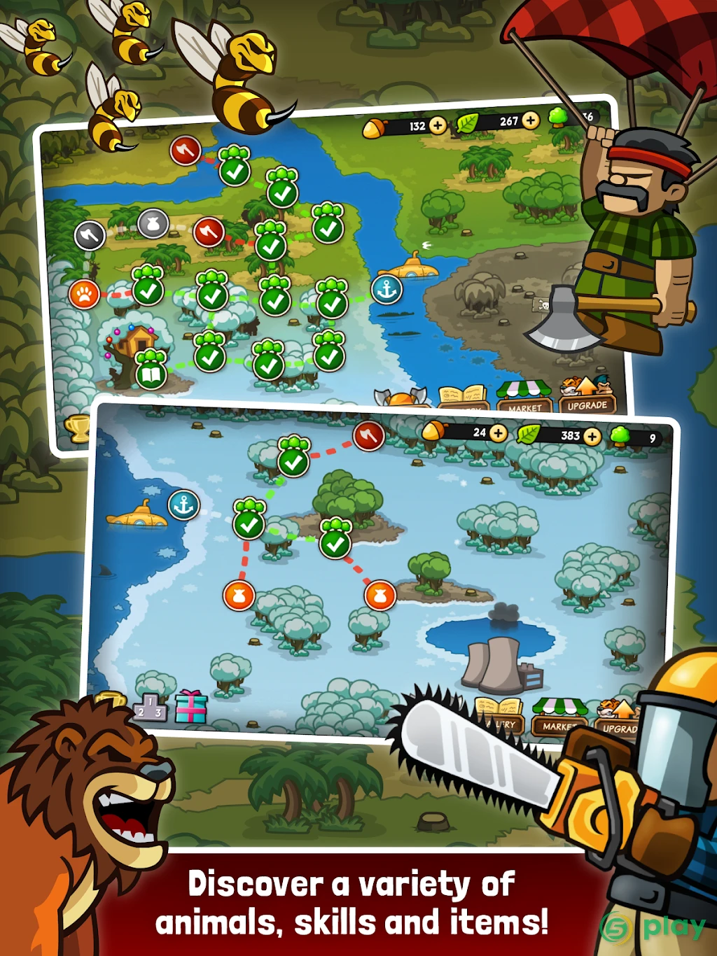 Lumberwhack: Defend the Wild — скриншот 7