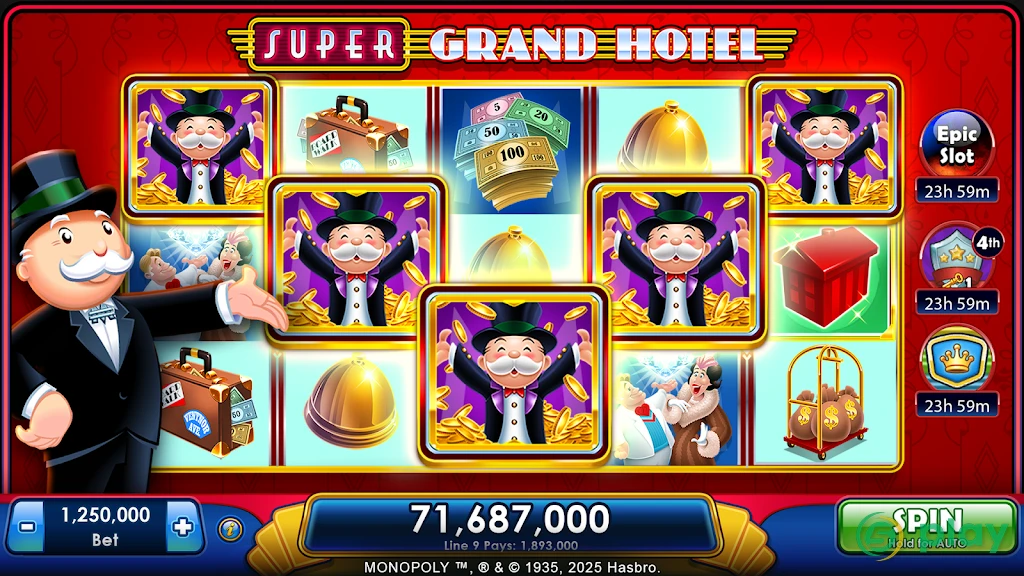 MOMOPOLY Slots — скриншот 3