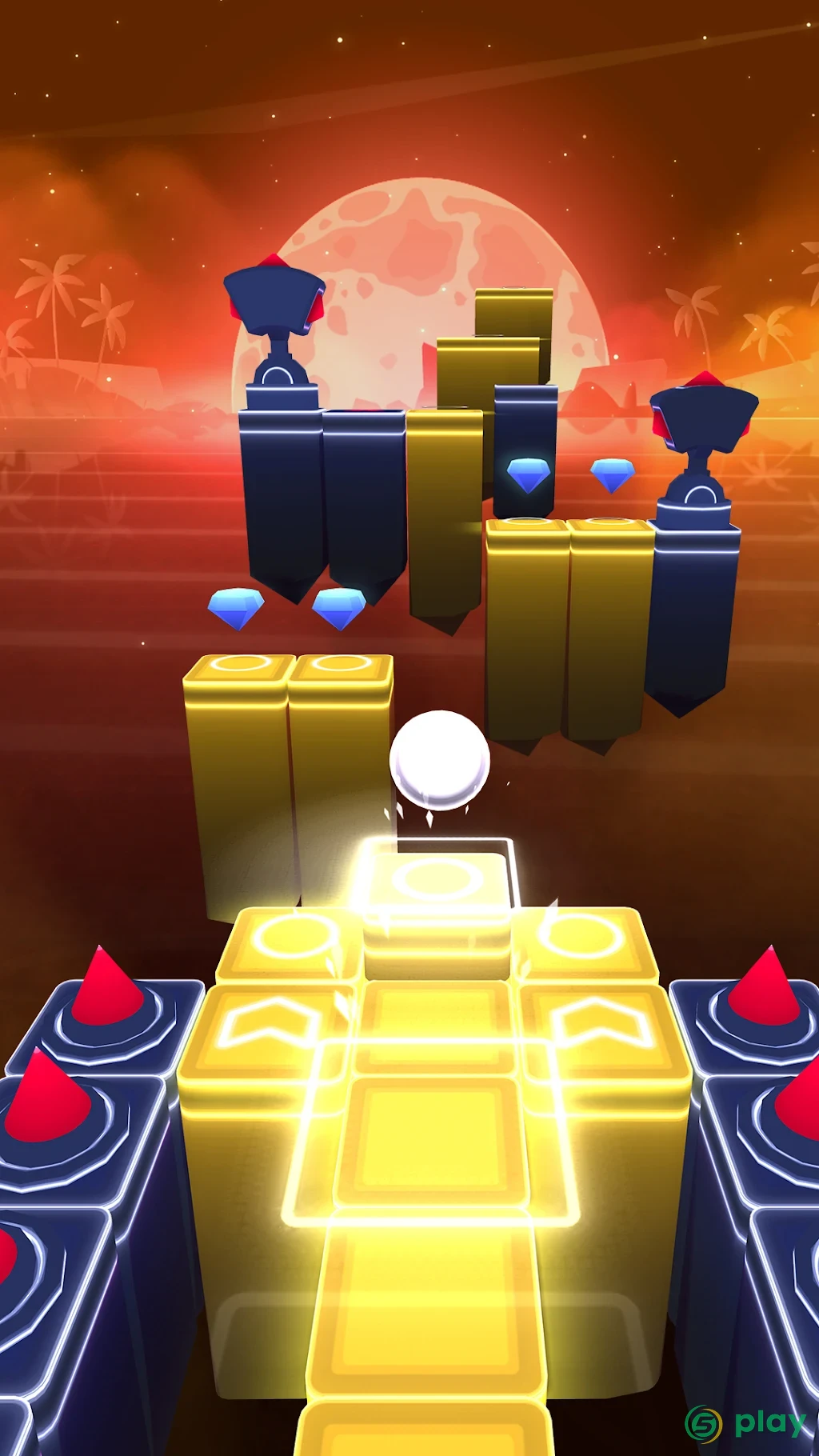 Водная гонка 3d: Музыкальная игра — скриншот 3