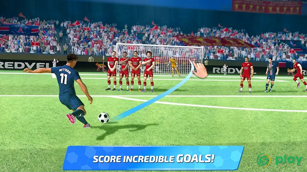 Soccer Star 2020 Football Cards: футбольная игра — скриншот 1