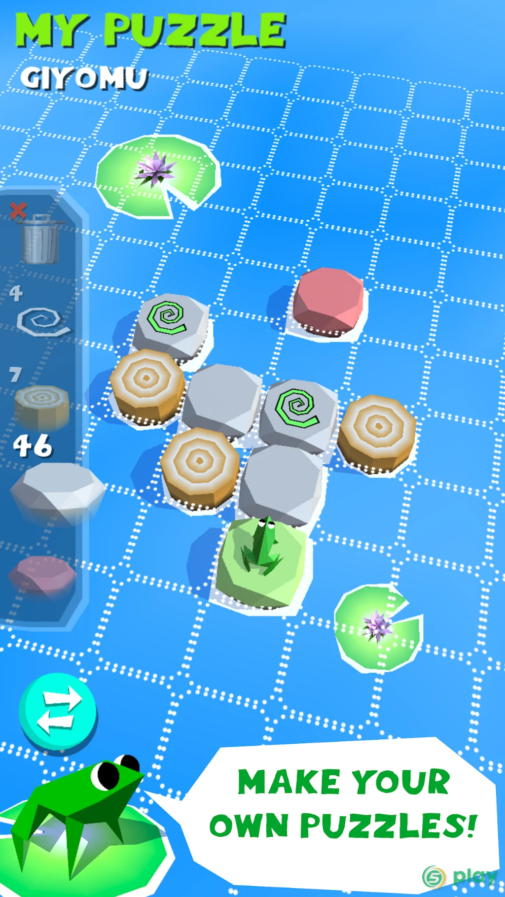 Frog Puzzle ? Logic Puzzles & Brain Training — скриншот 3
