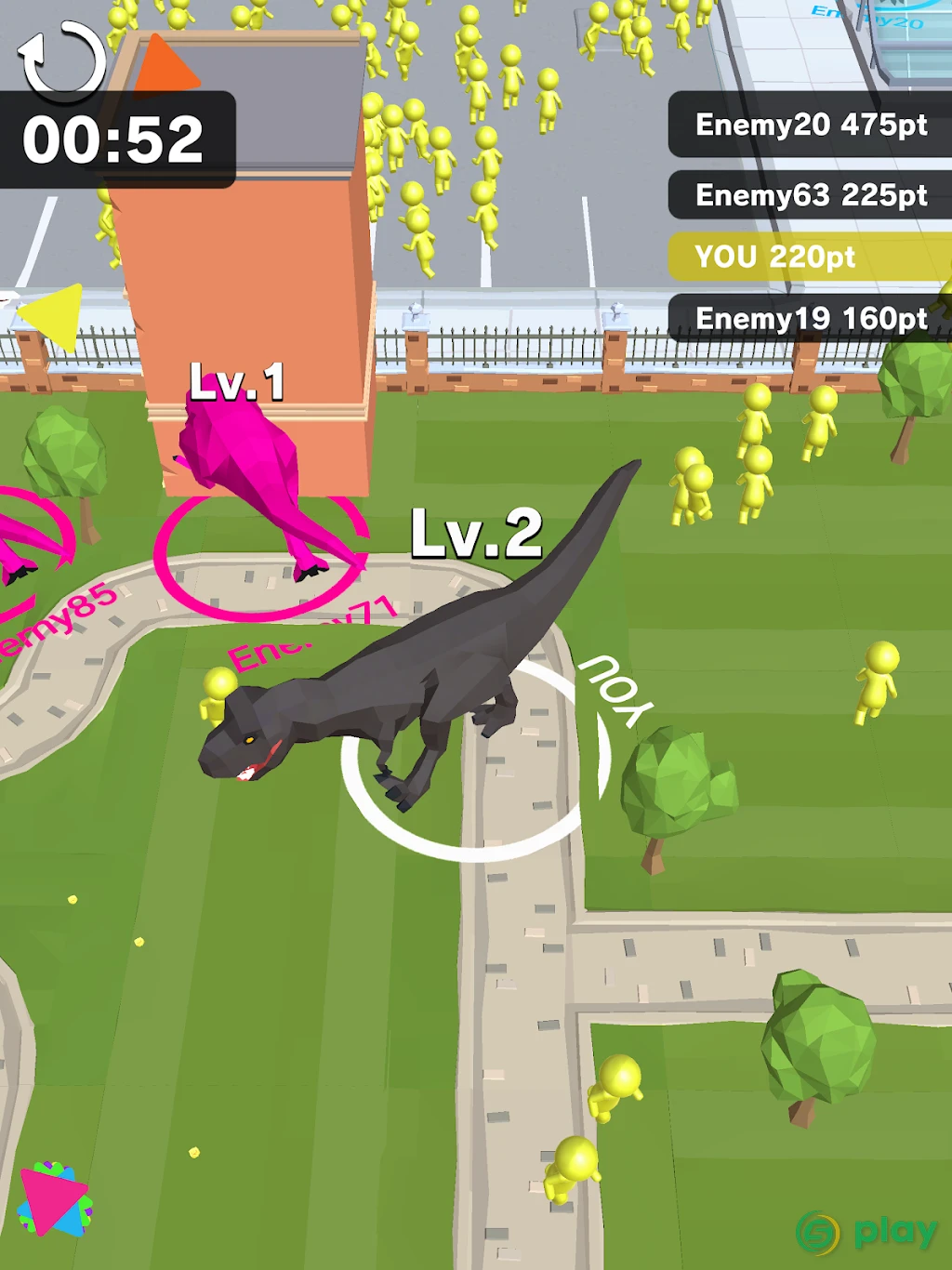 Dinosaur Rampage — скриншот 10