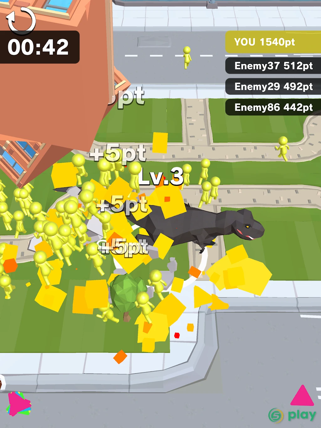 Dinosaur Rampage — скриншот 12