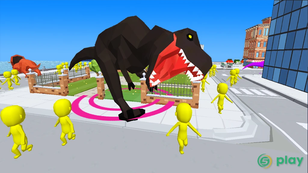Dinosaur Rampage — скриншот 8