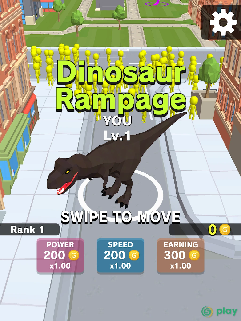 Dinosaur Rampage — скриншот 9
