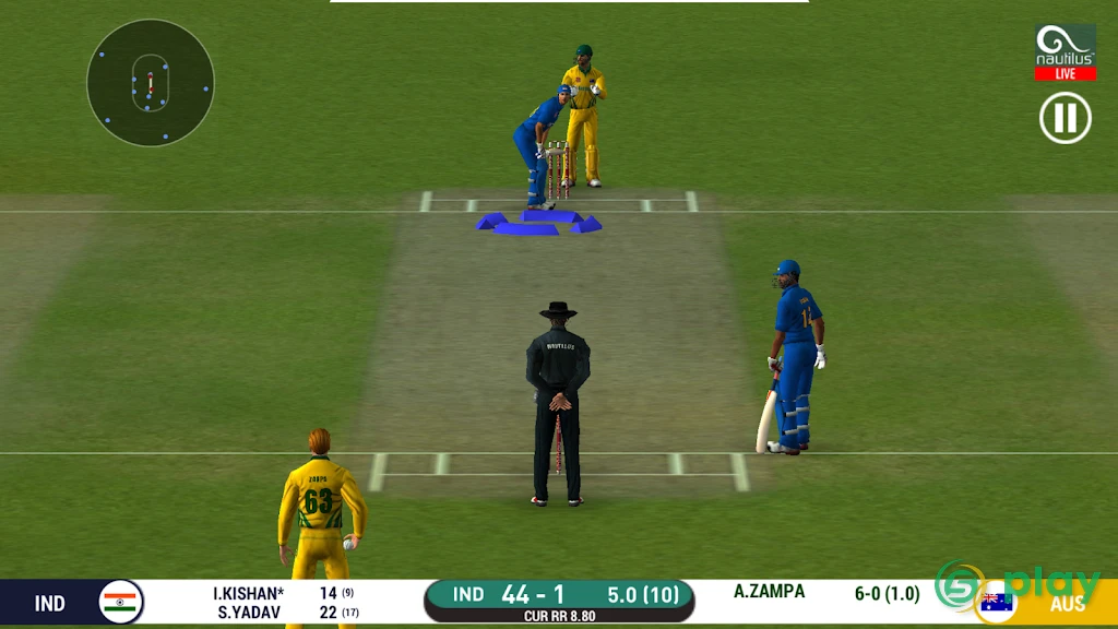 Real Cricket 20 — скриншот 2