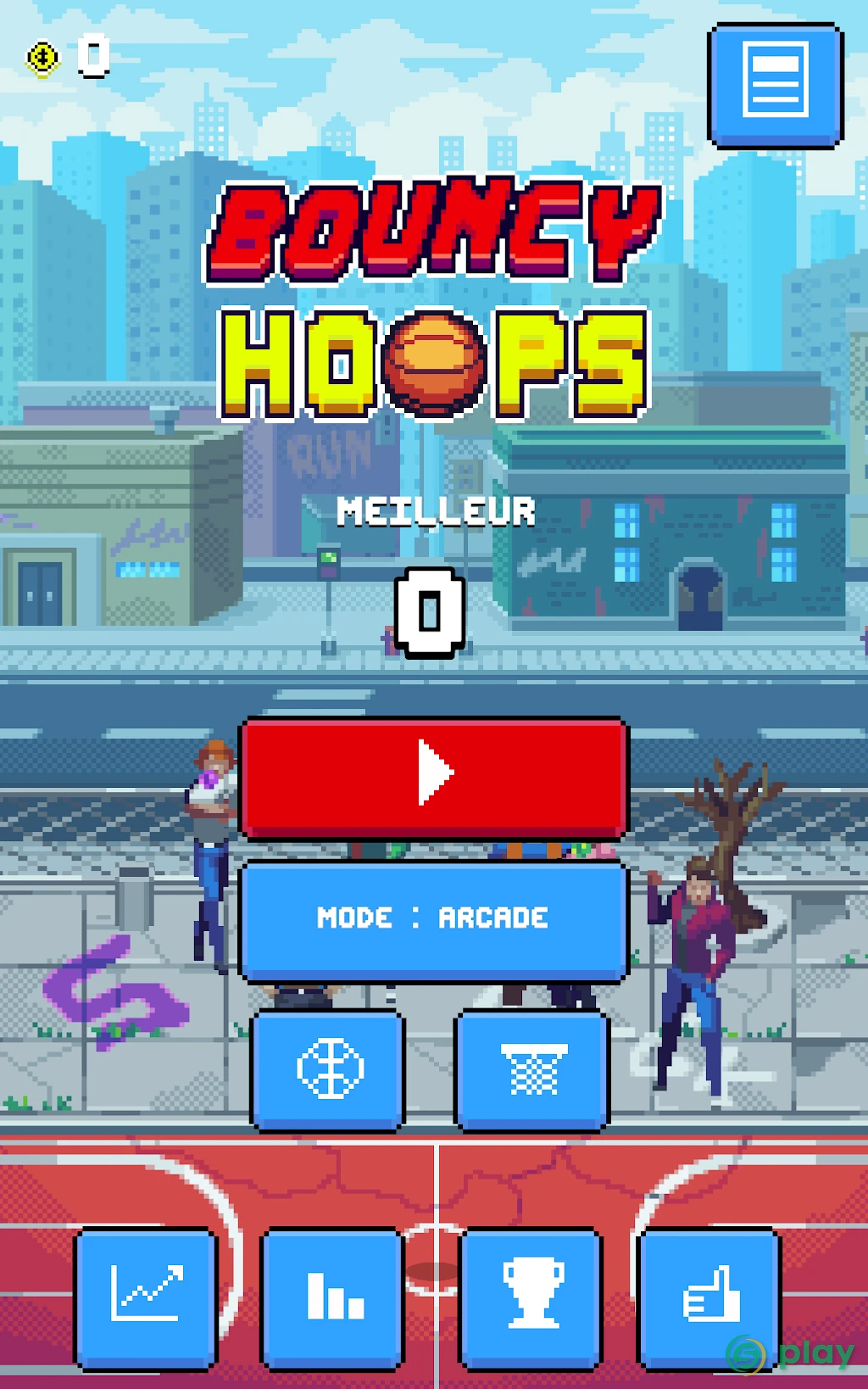 Bouncy Hoops — скриншот 10