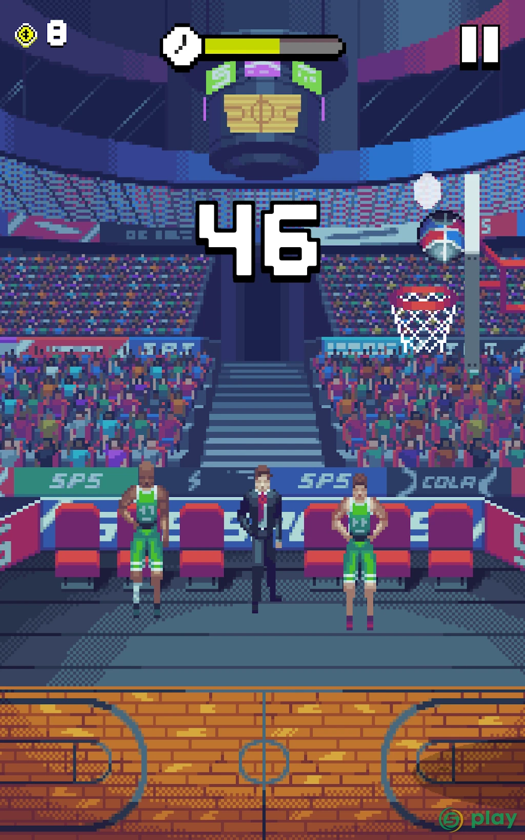 Bouncy Hoops — скриншот 12