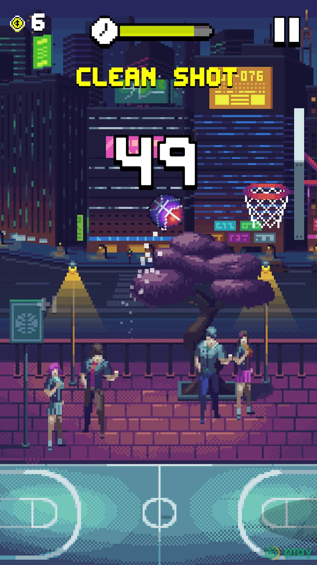 Bouncy Hoops — скриншот 4