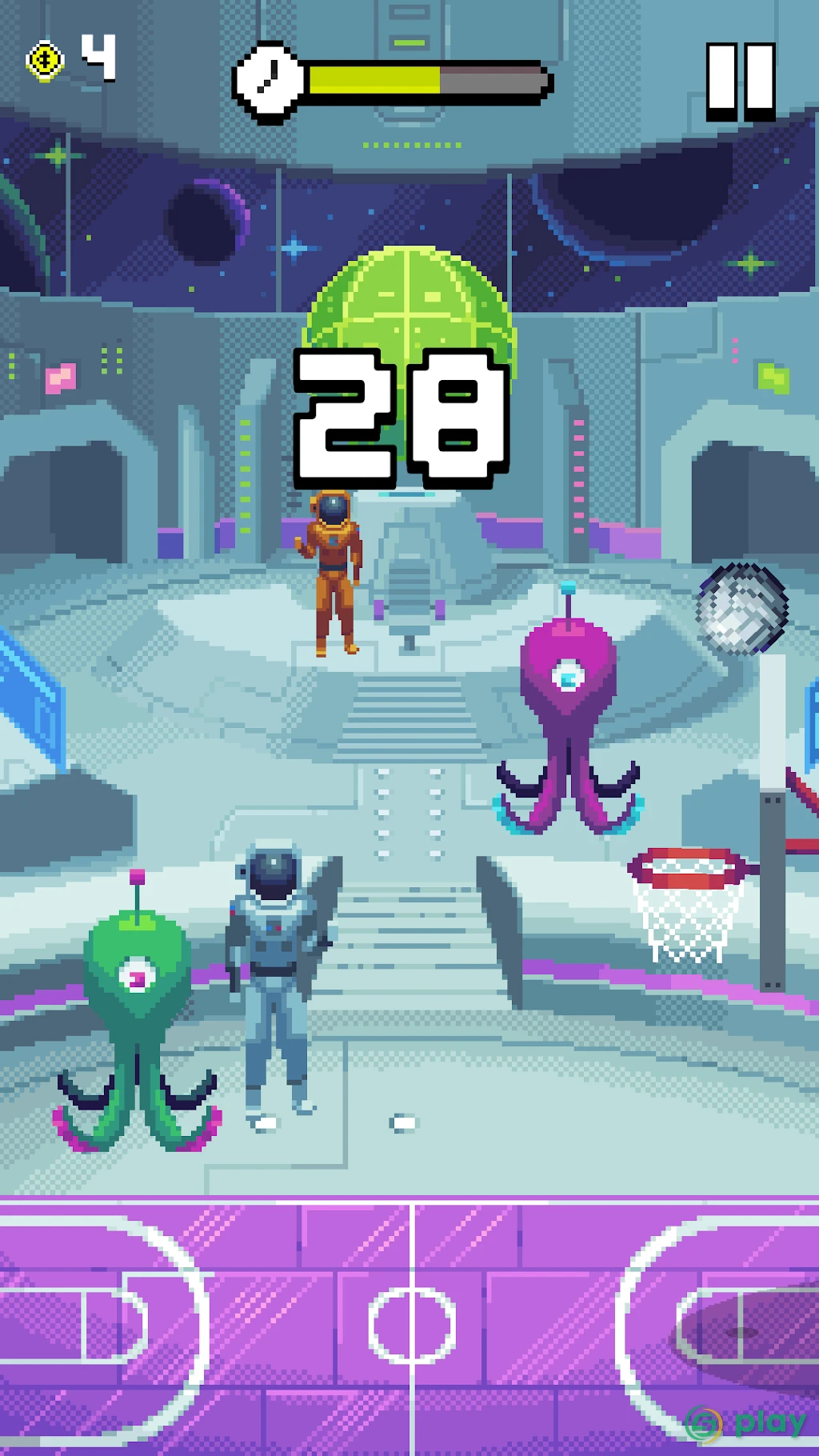 Bouncy Hoops — скриншот 6