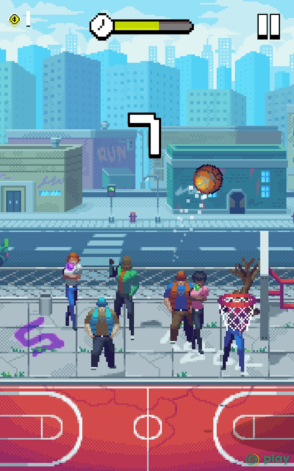 Bouncy Hoops — скриншот 7