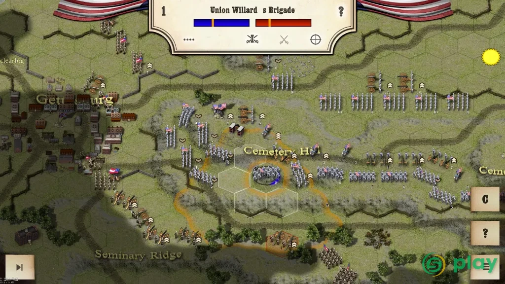 Civil War: Gettysburg — скриншот 1