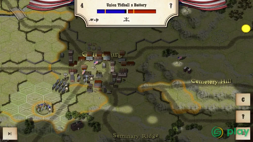 Civil War: Gettysburg — скриншот 2