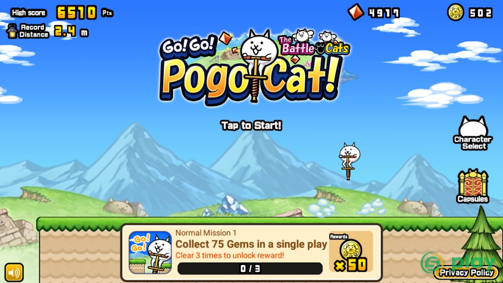Go! Go! Pogo Cat — скриншот 2