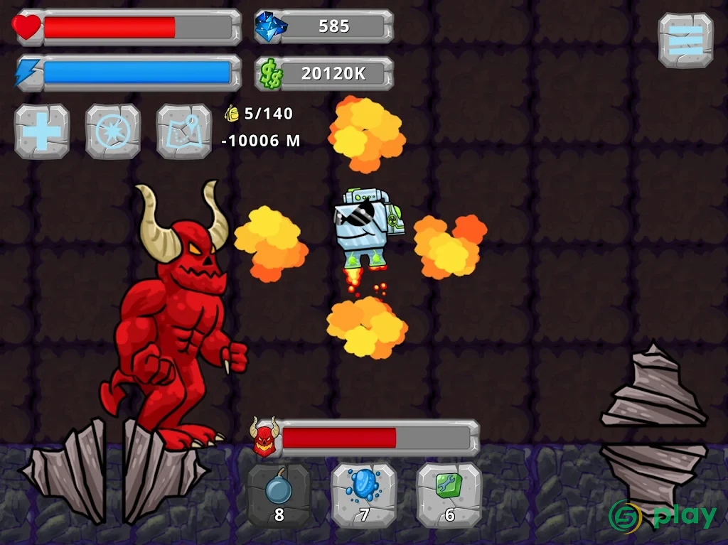 Digger Machine: найди минералы — скриншот 9