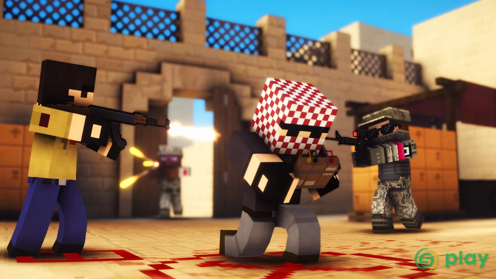Pixel Strike 3D — скриншот 1