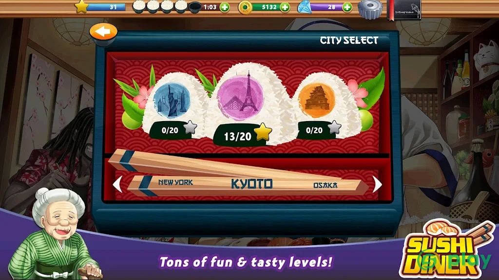 Sushi Diner - Fun Cooking Game — скриншот 4
