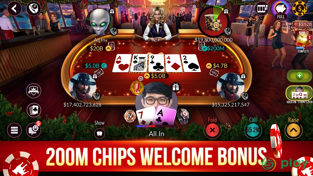 Zynga Poker – Free Texas Holdem Online Card Games — скриншот 1