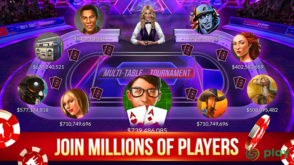 Zynga Poker – Free Texas Holdem Online Card Games — скриншот 5
