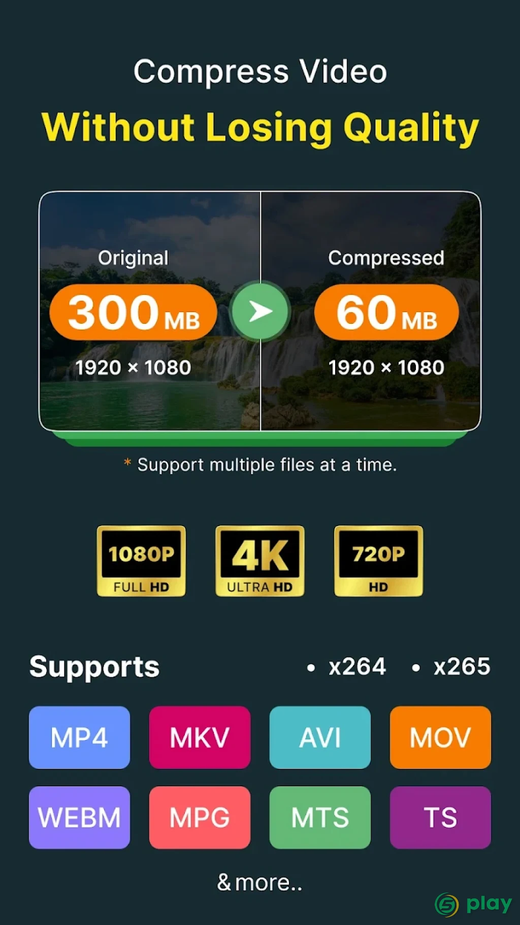 Video Converter, Compressor — скриншот 2