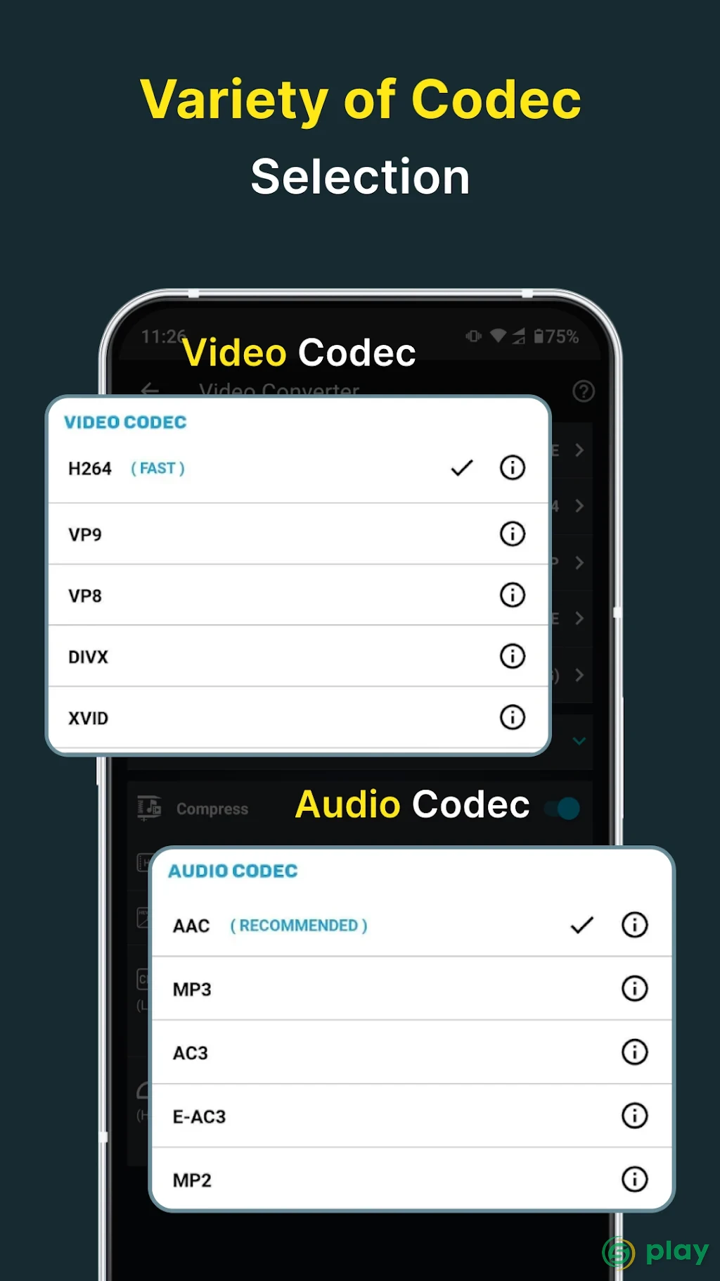 Video Converter, Compressor — скриншот 5