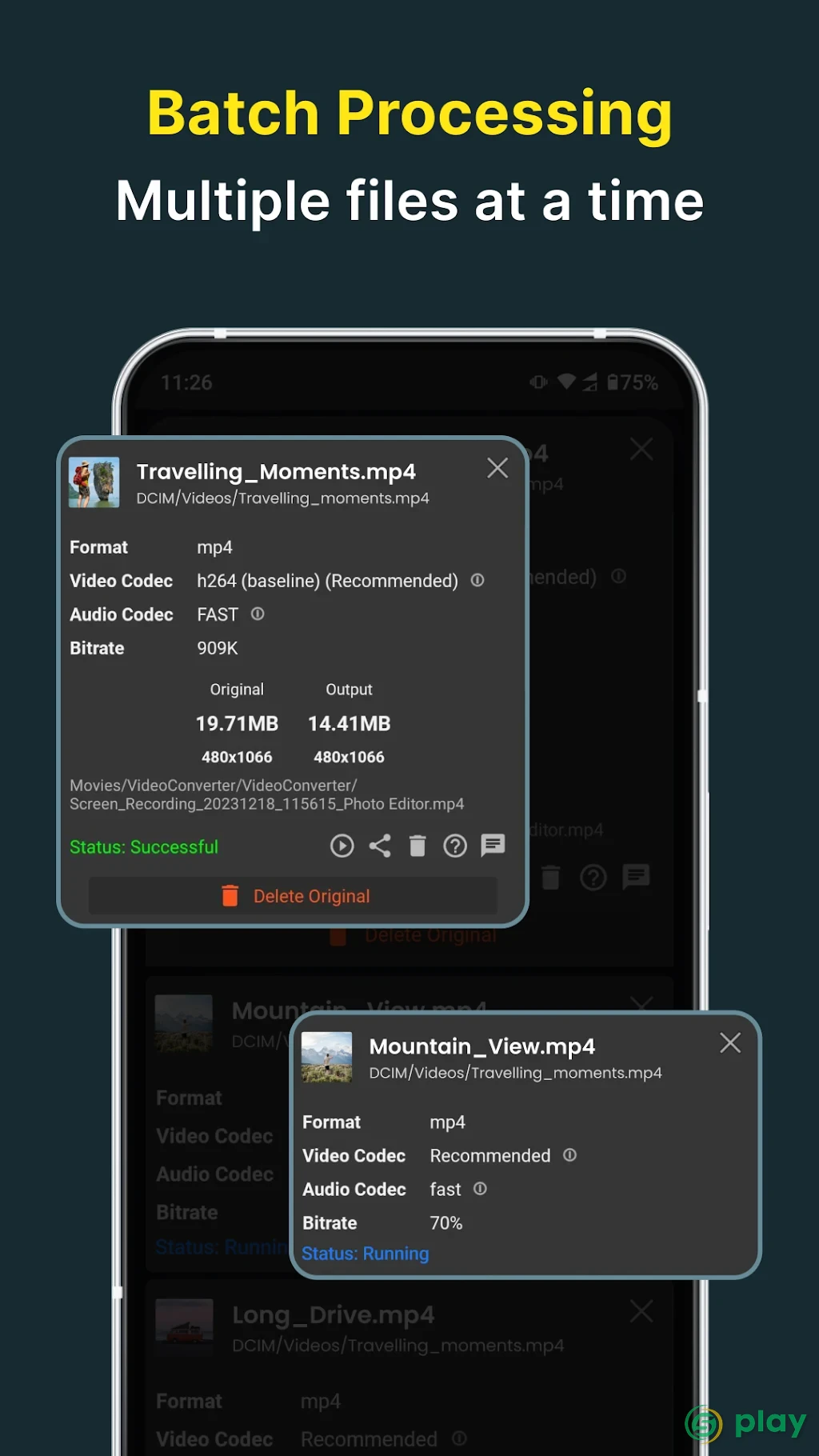 Video Converter, Compressor — скриншот 6