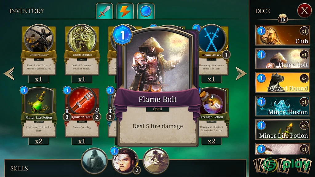 Spellsword Cards: Demontide — скриншот 2