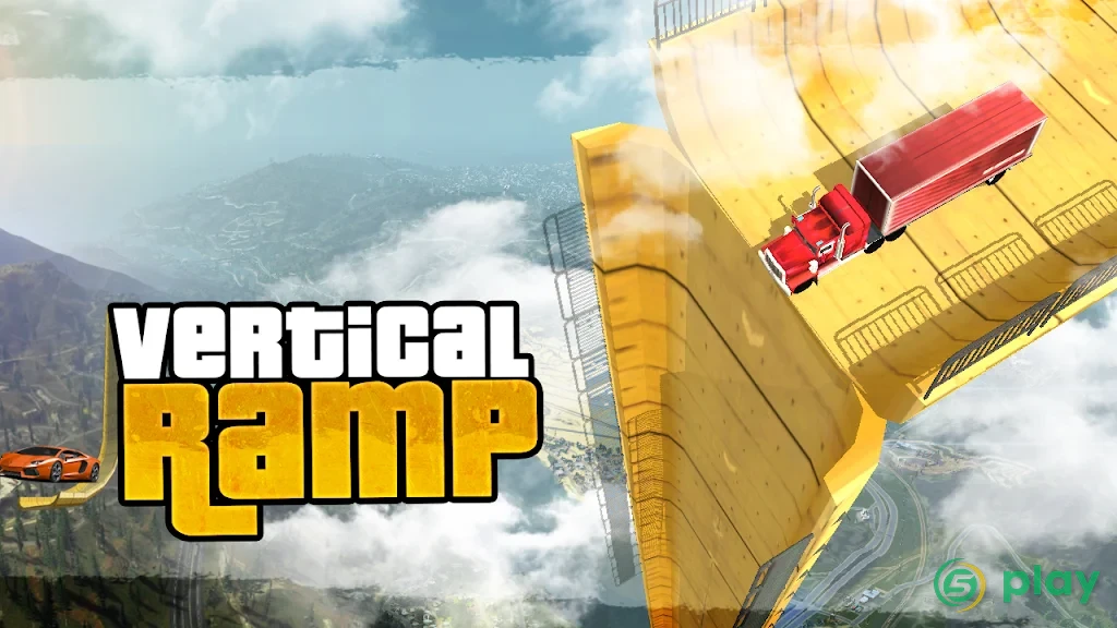 Vertical Ramp Impossible 3D — скриншот 1