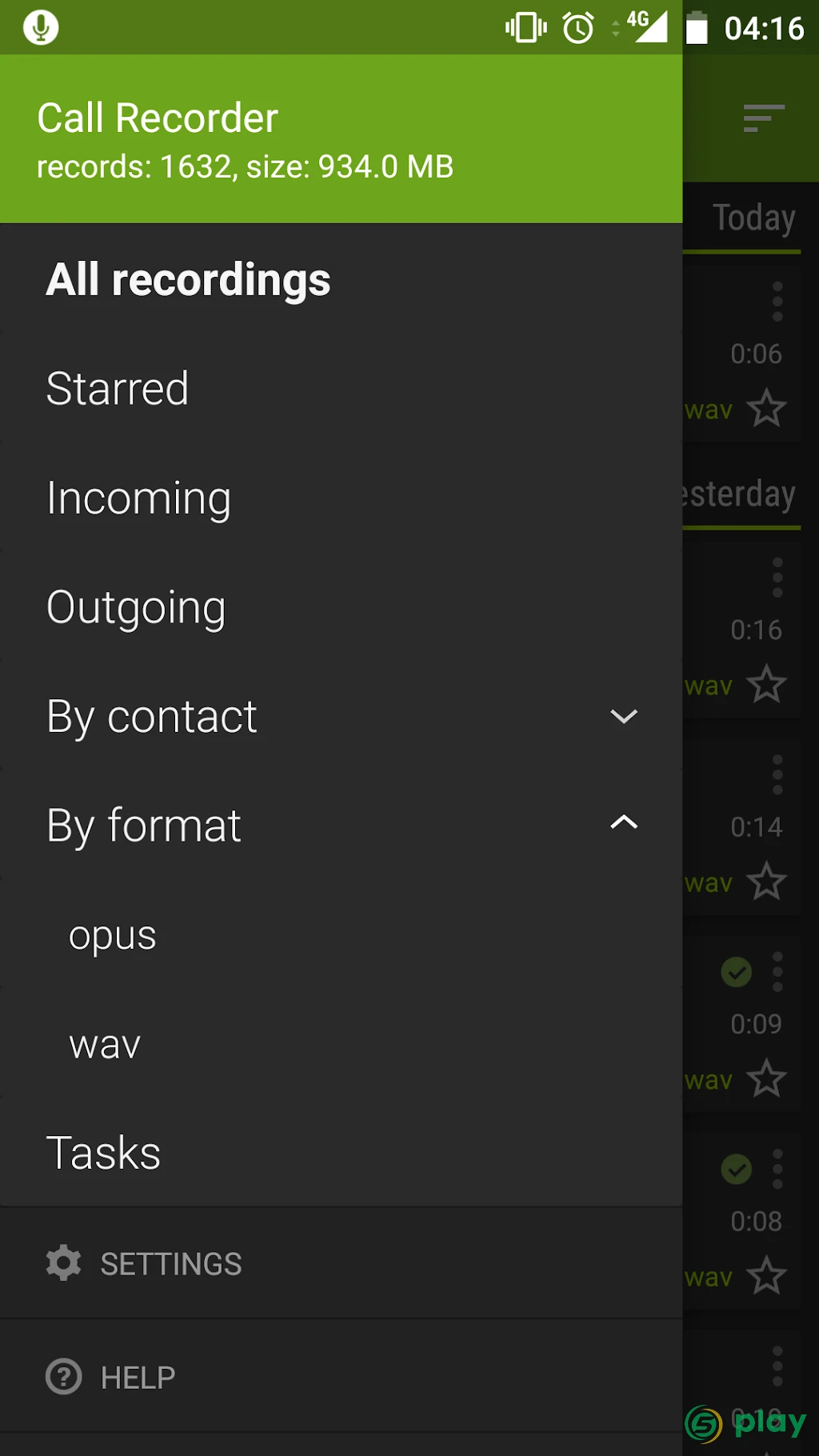 Call Recorder - SKVALEX — скриншот 2