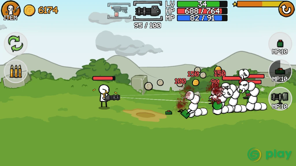 Stickman And Gun2 — скриншот 4