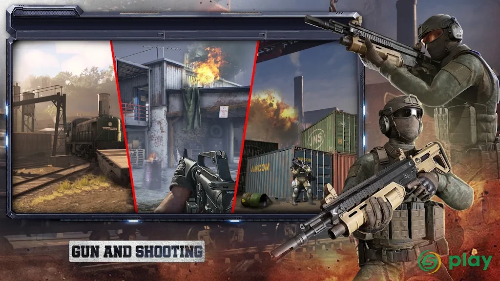 Call of Warfare: FPS Modern World War 2 WW2 Duty — скриншот 5