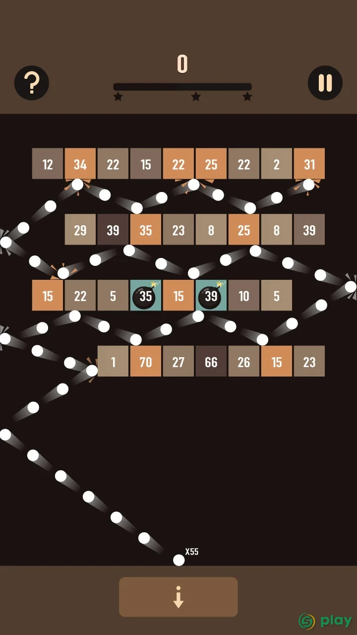 Balls Bricks Breaker - Stack Blast — скриншот 2