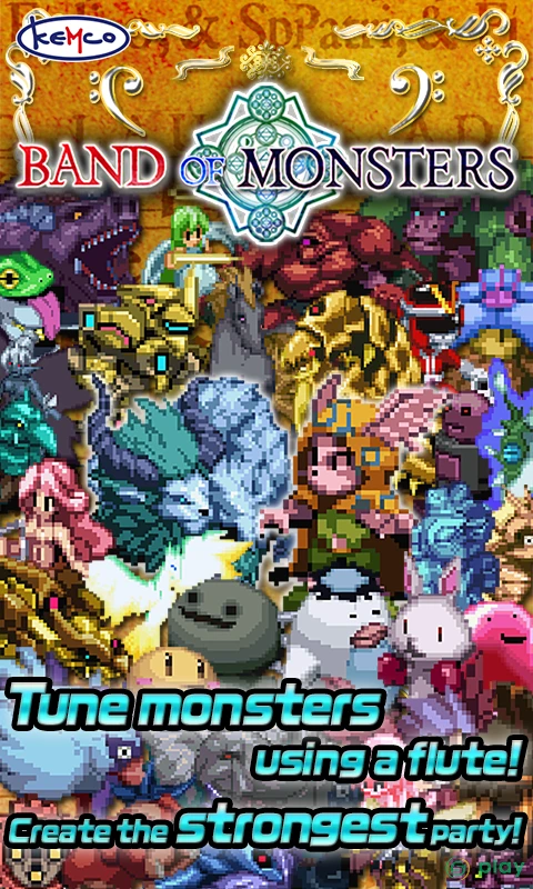 RPG Band of Monsters — скриншот 1