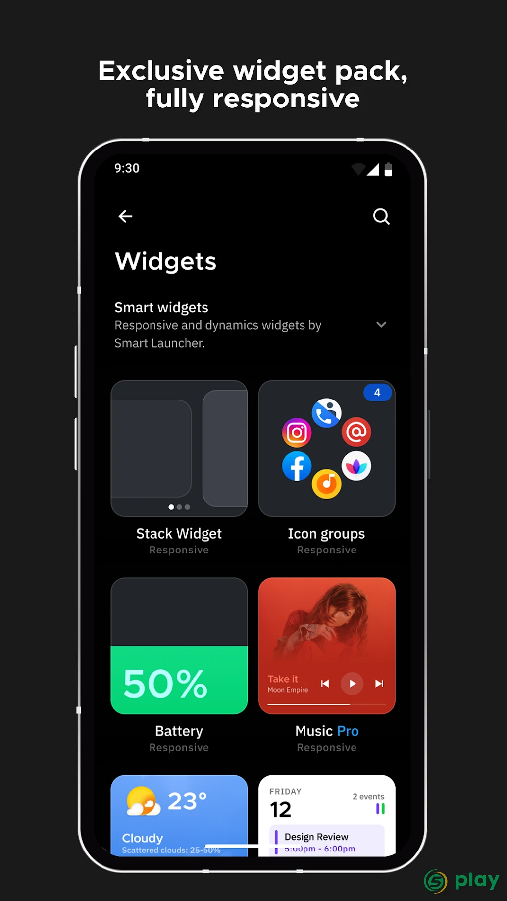 Smart Launcher — скриншот 3