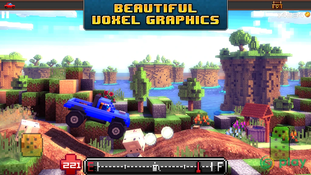 Blocky Roads — скриншот 4