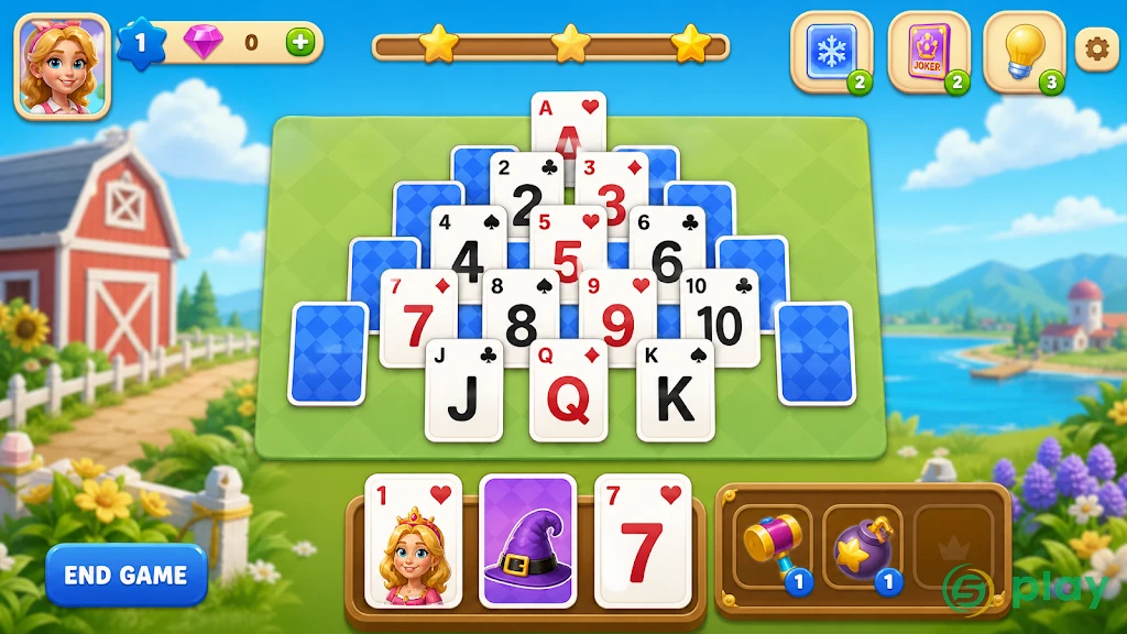 Solitaire Idle Panda — скриншот 4