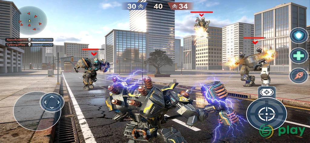 Mech Wars — скриншот 2