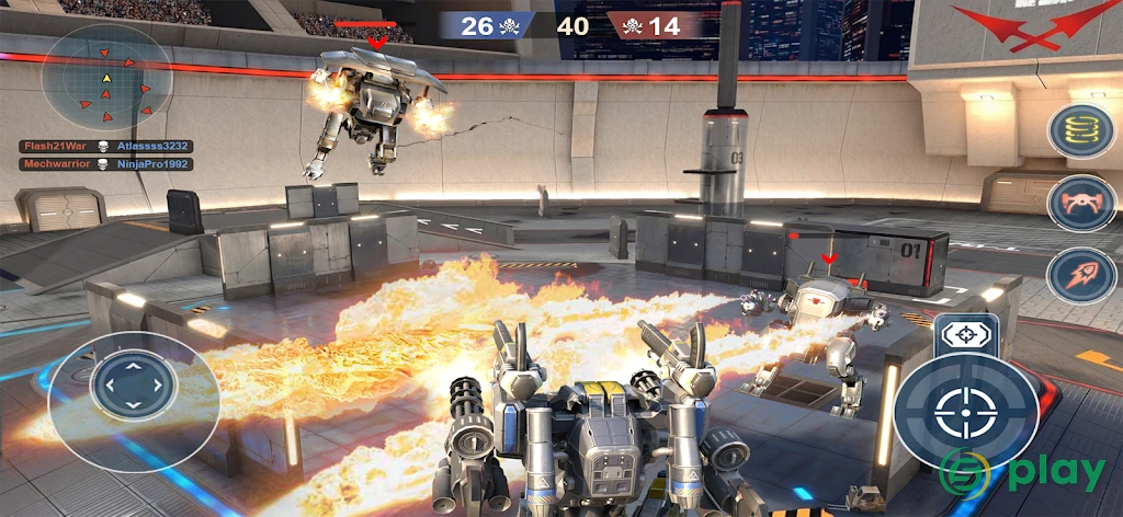 Mech Wars — скриншот 3