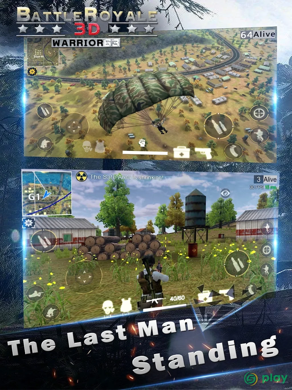 Battle Royale 3D - Warrior63 — скриншот 5