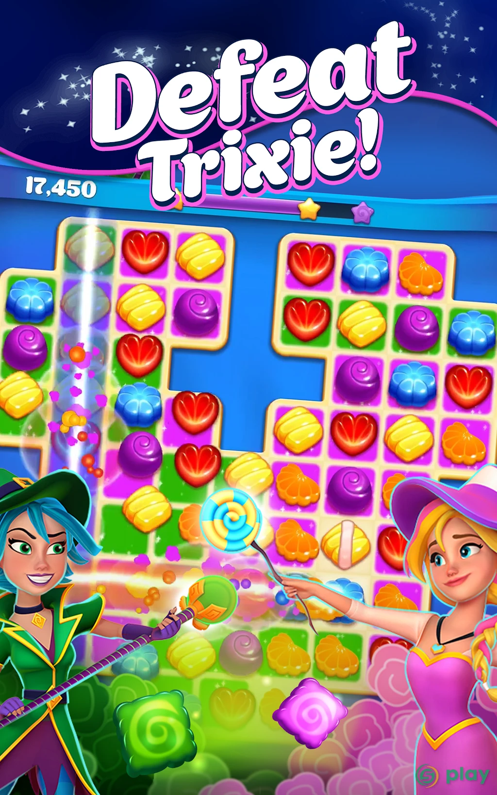 Crafty Candy - Match 3 Adventure — скриншот 11