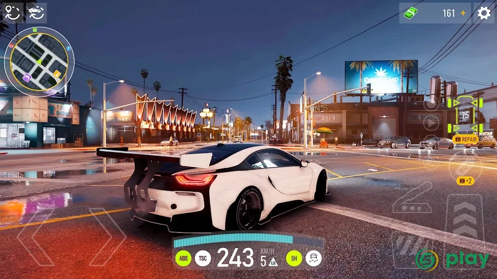Real Car Driving Midnight Club — скриншот 1