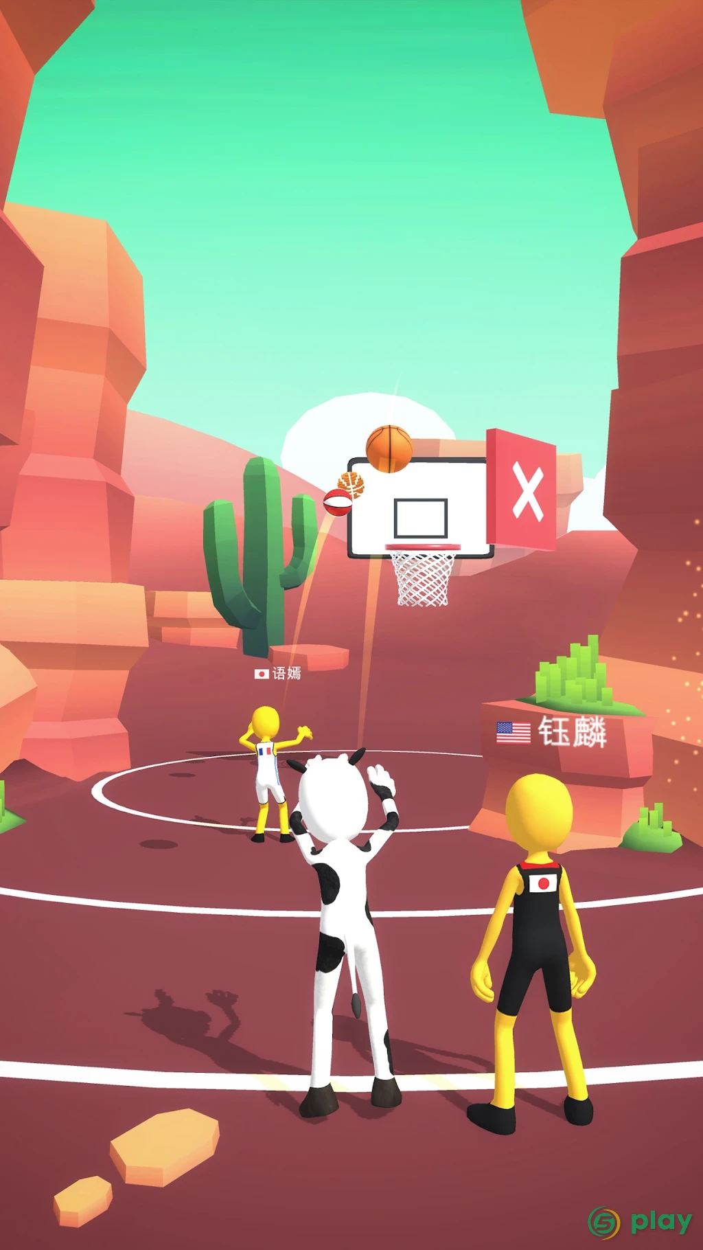 Five Hoops - Basketball Game — скриншот 4