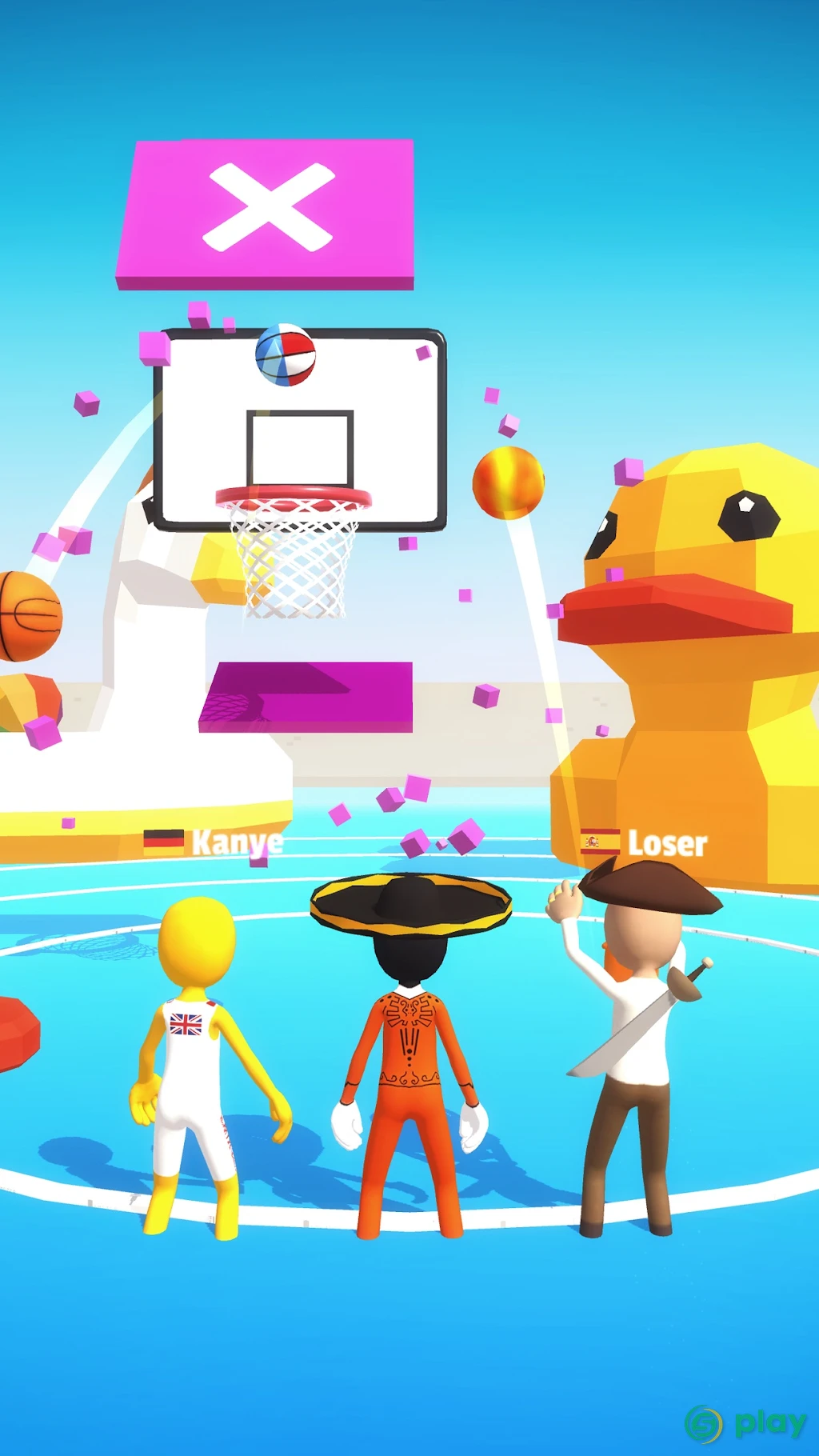 Five Hoops - Basketball Game — скриншот 6