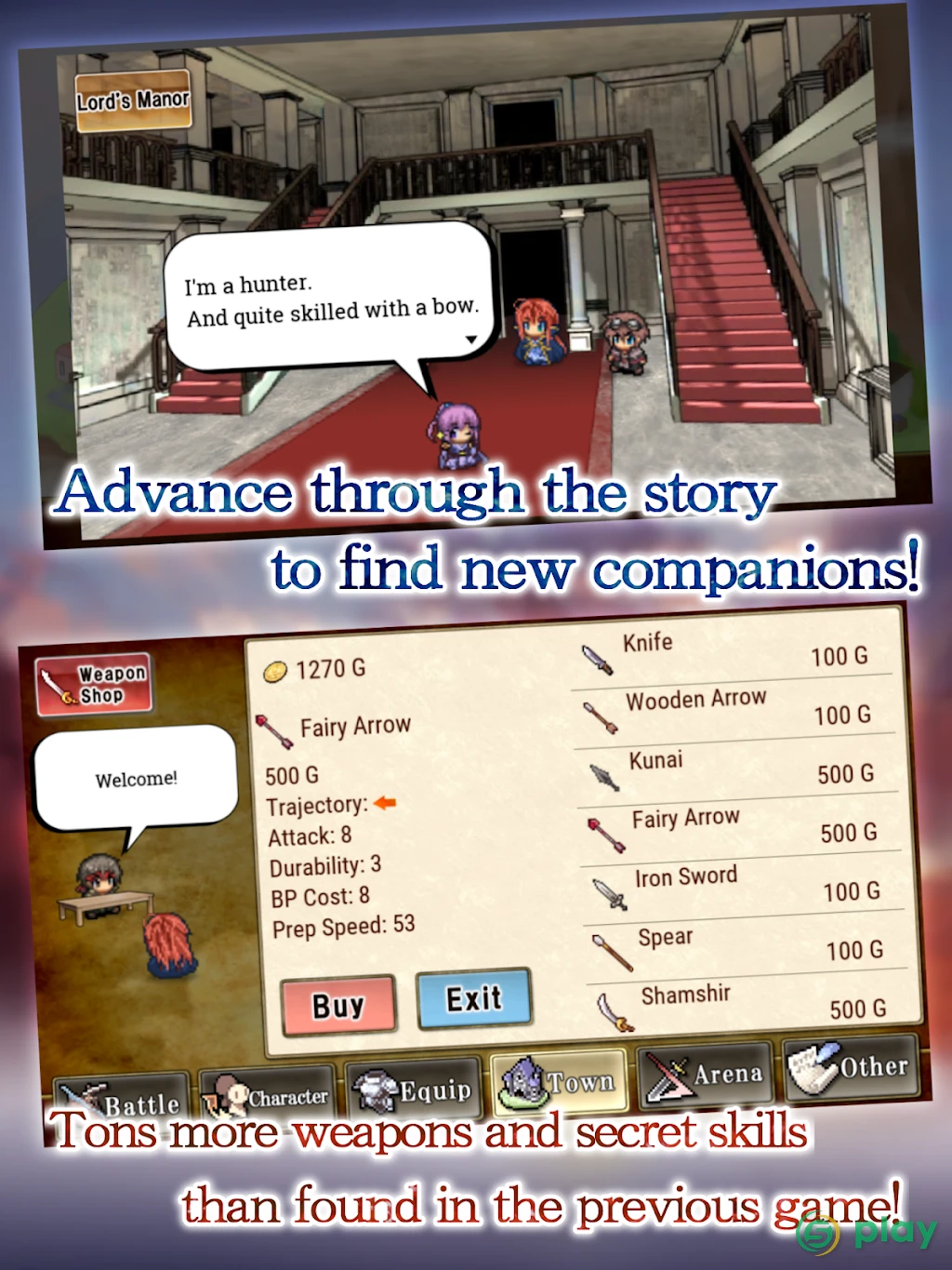 Weapon Throwing RPG 2 — скриншот 6