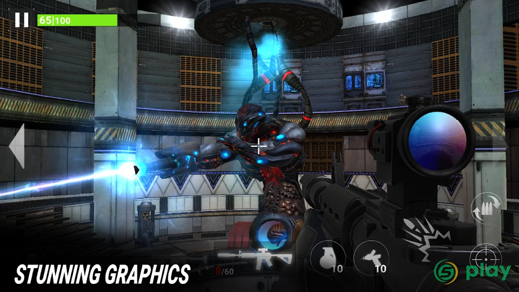 Fire Sniper Combat: FPS 3D Shooting Game — скриншот 3