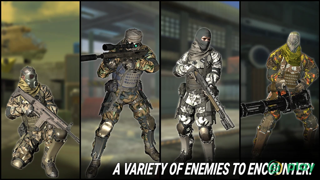 Fire Sniper Combat: FPS 3D Shooting Game — скриншот 7